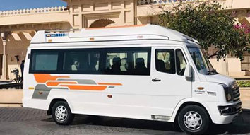 AC Tempo Traveller hire in Udaipur